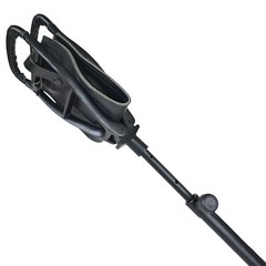 Leather Walking Stick Folding Seat Venator Black Outdoor Shooting Stick Hunt Set