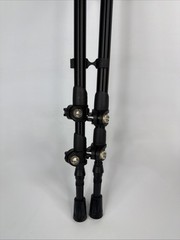 QUEST Telescoping Aluminum Trekking Poles in Black 26″ to 54″ CEH03044 New
