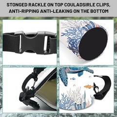 Waterproof Dry Bag,Roll Top Waterproof Backpack 2L/5L/10L//30L/40L 20L Turtle-C