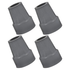 4Pcs Hiking Pole Rubber Tips Durable Anti Slip Replacement for 22Mm Canes