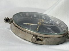 Vtg ATCO Compass Made In Japan Engraved “D”