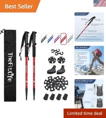 Nordic Walking Poles – Comfortable, Lightweight & Adjustable for All Adventurers