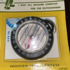 Compass Precision YCM Liquid Filled See-Through Capsule Vintage JAPAN