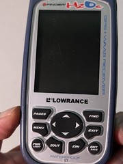 Lowrance iFinder H20c Handheld Mapping Gps Receiver W Manual Tested Works