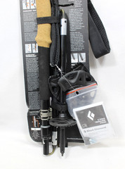BLACK DIAMOND ALPINE FLZ 105-125cm ALPINE SERIES TREKKING POLES -NEW