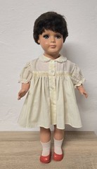 Old Celluloid Celluloid Doll Doll 56cm Sleep Eyes Collectors Vintage