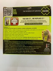 ACR ResQLink+ PLB-375 Buoyant 406 MHZ GPS Personal Locator Beacon + Survival Kit