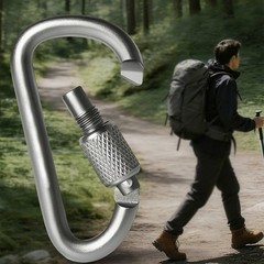 Water Bottle Hook Buckle Aluminum Alloy for Kettle and Outdoor Accessories