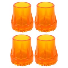 8 Pcs Underarm Crutch Foot Pads Tips Walking Accessories Cane Replacement