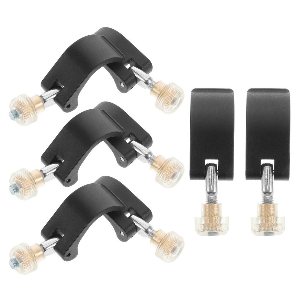 8Pcs Reusable Nylon Walking Stick Lock Buckles with Quick Adjustment Clips