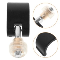 2Pcs Reusable Nylon Hiking Pole Lock Nuts Black with Antiloosening Design