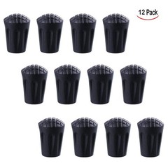 12pcs Trekking Poles Rubber Buffer for Hiking Poles Crutches