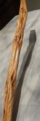 50″ – Hand Carved Diamond Willow – Finished with apoxy – Hiking / Walking Stick