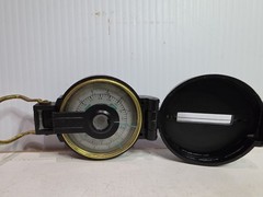 Vintage Lensatic Engineer’s Directional Compass Japan