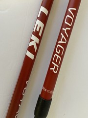Leki Voyager Trekking Poles Red & Black – Size 110-145 cm – Gently Used
