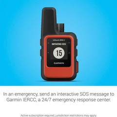 Garmin inReach Mini 2 Compact GPS Satellite Communicator 0260200, Flame Red -NEW