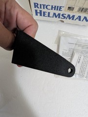 Ritchie Hb-845 Helmsman Steel Boat Compass Bracket Mount Black.