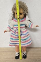 Doll Vinyl Doll HL Hans Leder Doll 48cm Sleep Eyes Vintage