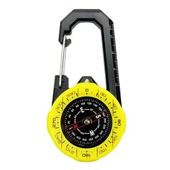 Outdoor Buckle Type Compasses Portable Carabiner Compasses for Hiking and