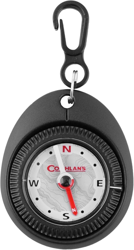 Coghlan’s Trail Compass With Clip for Hiking and Outdoor Adventure Navigation