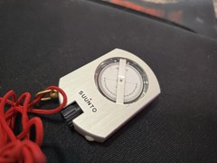 Suunto PM-5/360 PC Clinometer Height Meter w/ Case & Lanyard Finland
