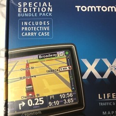 TomTom XXL 550-TM 5″ Portable GPS Navigator – FOR PARTS OR REPAIR ONLY – AS IS