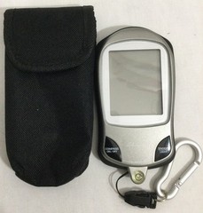 SHERRILL ELECTRONIC DIGITAL COMPASS & ALARM WITH CASE – As-Is