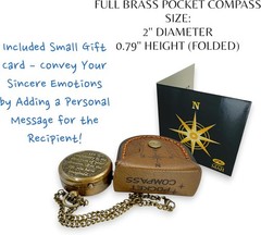 True North Compass – Go Confidently in The Direction of Your Dreams – Embossed