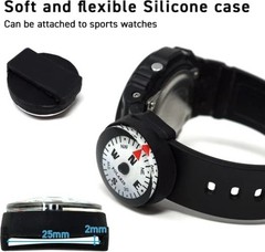 Waterproof Micro Compass Series/Watchband or EDC or with mini Whistle or with Wh