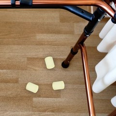 Hiking Stick Tip Crutch Cane Foot Covers Bottom Rubber Walker Parts