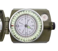 Army Outdoor Use Professional Military Geology Pocket Prismatic Compass New
