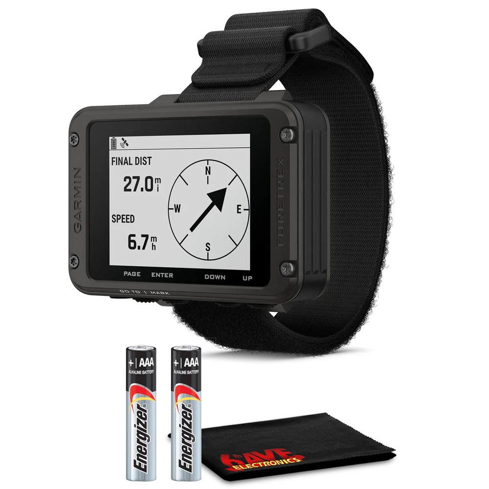 Garmin Foretrex 801 Wrist-Mounted GPS Navigation with Strap – Upgraded GNSS