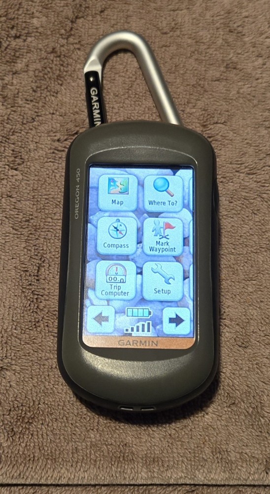 Garmin Oregon 450 handheld GPS in very clean condition and tested…