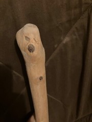 Hand carved walking sticks for hiking/trekking, unique one of a kind