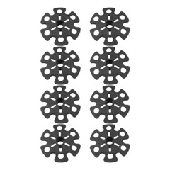 8PCS Climbing Trekking Pole Tips Disk Walking Stick Baskets Outdoor
