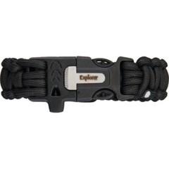Explorer 7.5″ Paracord Bracelet with Compass Hang Packaged