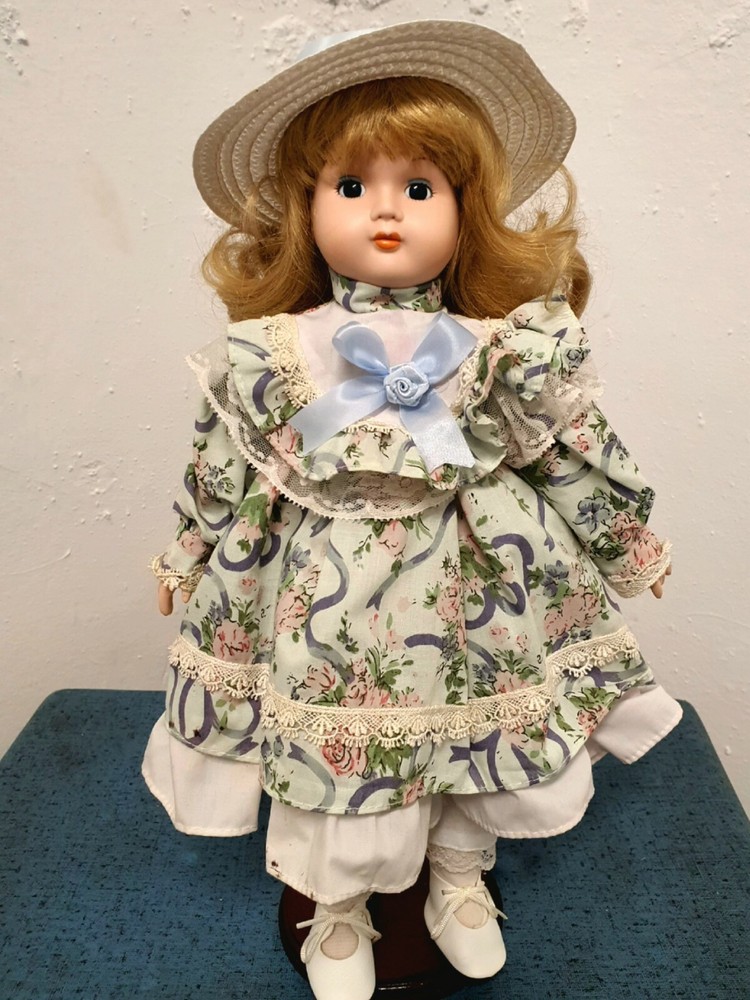 Artist doll, porcelain doll, 40 cm, collector’s item, rarity, vintage