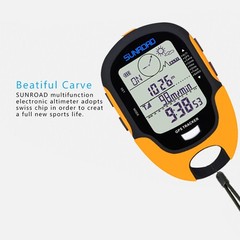 Multifunction LCD Digital GPS Altimeter Barometer Compass Portable Outdoor LHSZ