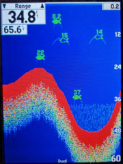 GARMIN GPSMAP 182C MARINE CHART PLOTTER FISHFINDER GPS UNIT w/ SUN COVER