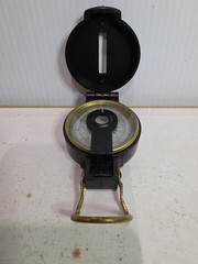 Vintage Lensatic Engineer’s Directional Compass Japan