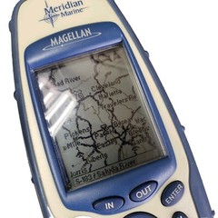 Magellan Meridian Gold Handheld GPS Receiver – Hiking/Camping/Boating POWERS ON