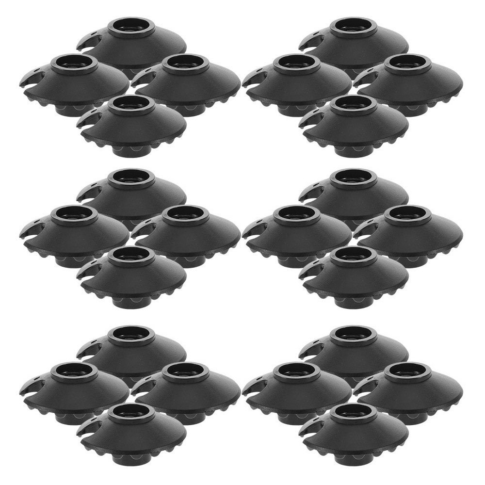 30Pcs Lightweight Reusable Trekking Pole Snow and Mud Basket Attachments
