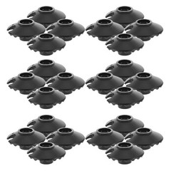 30Pcs Lightweight Reusable Trekking Pole Snow and Mud Basket Attachments