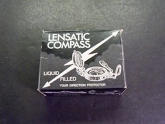 Vintage LENSATIC COMPASS in Original Box Japan Model 14-829