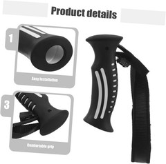 Replacement Trekking Pole Handle with Adjustable Wrist Strap, Ergonomic Grip for