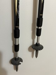 Leki Makalu Yukon Soft Antishock Super Lock 145cm Walking/Trekking Pole (Pair)