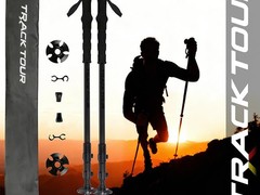 Carbon Fiber Trekking Poles Ultra Lightweight Hiking Poles Walking Sticks with