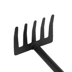 Heavy Duty Garden Tool Set 3 pcs Carbon Steel Shovel + Rake + Multipurpose Hoe