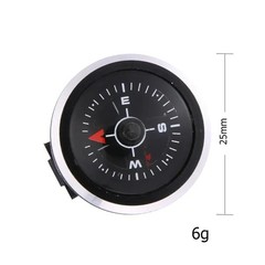 1Pc Slide on 25MM Watch Wrist Band Strap Compass For Outdoor Survival Tools Gift