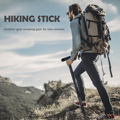 Tactical Hiking Stick & Trekking Poles – Portable Outdoor Gear for All